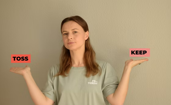 TOSS or KEEP– Der Start ins Neue beginnt mit dem Abschied vom Alten.